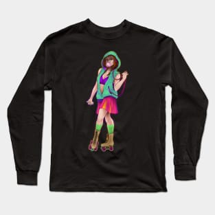 Neon Skater 3 Long Sleeve T-Shirt